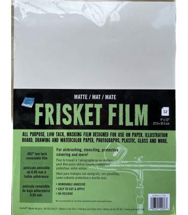 Maskenfolien - FRISKET FILM