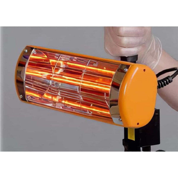 1000W Hand-Infrarot-Trockner – Lack-Einbrennlampe Mit Einstellbarer Temperatur 0-100°C & Timer 0-10 Min – Zum Trocknen Von Autolacken
