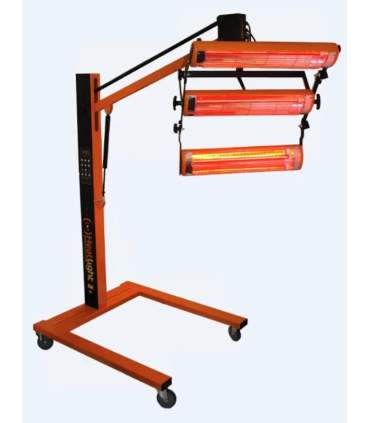 Mobile Karosserie-Infrarotlampe 3000W – mit beweglichem Arm und Steuerung