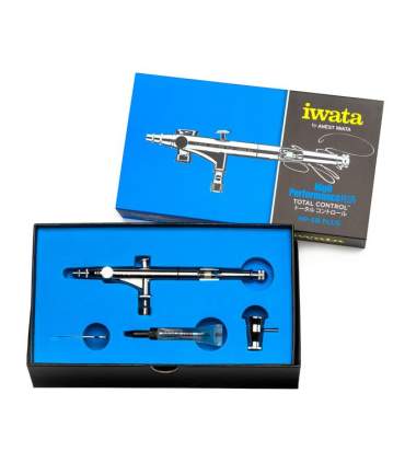 Airbrush IWATA - HI-Performance PLUS HP-SBP 0.2 mit versetztem Topf 