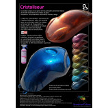 Poster 30x45cm Kristall- und Marmoreffekte