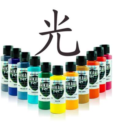 Farben für RC-Modellbau auf Lexan - 29 Farben von  Racing HIKARI R/C erhältlich