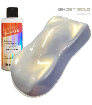 GHOST Interferent Airbrush-Farben - 9 lösemittelbasierte Farben SPARKLE-Reihe