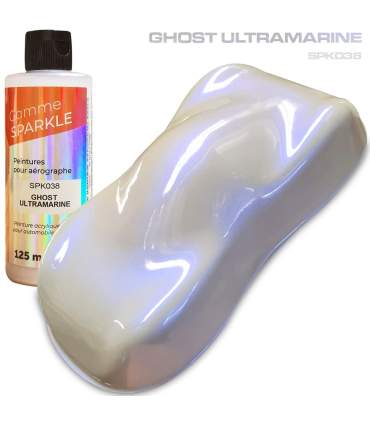 GHOST Interferent Airbrush-Farben - 9 lösemittelbasierte Farben SPARKLE-Reihe