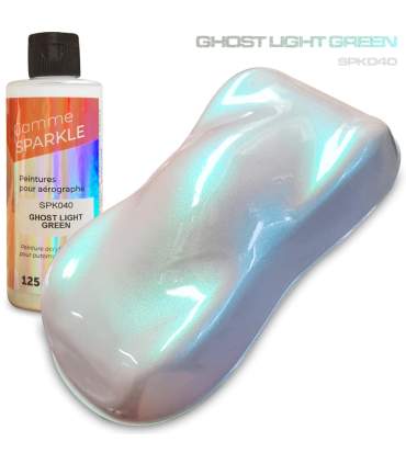 GHOST Interferent Airbrush-Farben - 9 lösemittelbasierte Farben SPARKLE-Reihe