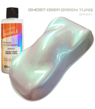 GHOST Interferent Airbrush-Farben - 9 lösemittelbasierte Farben SPARKLE-Reihe