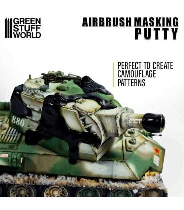 Flexibler Maskierungskitt für Airbrush