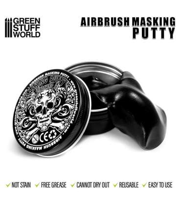 Flexibler Maskierungskitt für Airbrush