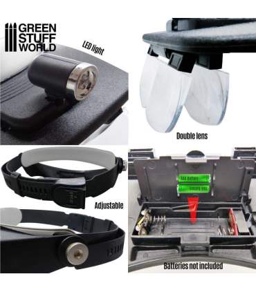 Lupen für Modellbau und Präzisionsarbeiten