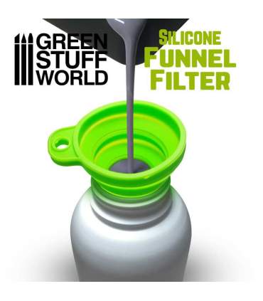Wiederverwendbarer Silikontrichter