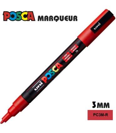 POSCA-Farbmarker – feine Spitze 1,2 mm in 4 Farben