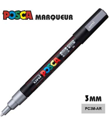 POSCA-Farbmarker – feine Spitze 1,2 mm in 4 Farben
