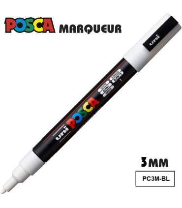 POSCA-Farbmarker – feine Spitze 1,2 mm in 4 Farben