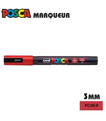 POSCA-Farbmarker – feine Spitze 1,2 mm in 4 Farben