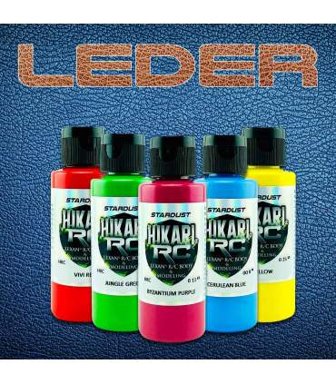 Ultraweiche Lederfarben – direkte Haftung auf Leder