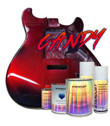 CANDY Gitarren-Lack – Komplettset in der Dose oder im Topf