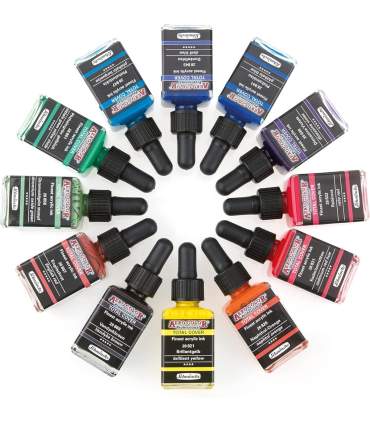 Die 12 Deckfarben TOTAL COVER  AERO COLOR Professional