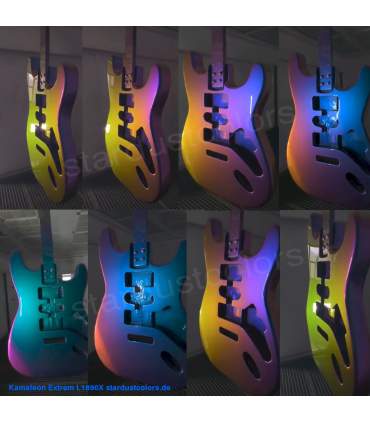 Chamäleon-Gitarrenlack-Set - Farbe nach Wahl