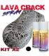 Crackle-Effekt-Lackierung im 2er-Set mit 400ml LavaCrack-Spraydosen