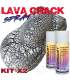 Crackling-Sprühlack - Lava Crack®-Effekt Kit 2 Produkte
