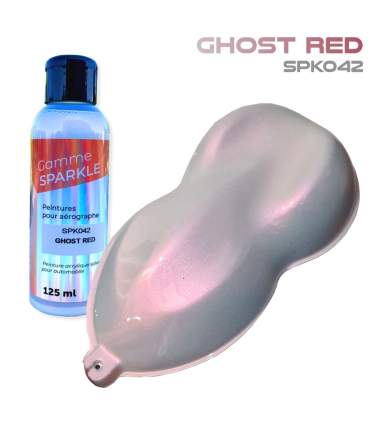 GHOST Interferent Airbrush-Farben - 9 lösemittelbasierte Farben SPARKLE-Reihe