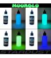 4 x 60ml komplettes Set phosphorisierende Farben