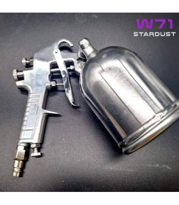 W71 Lackierpistole mit 360° drehbarem Becher