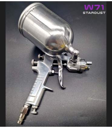 W71 Lackierpistole mit 360° drehbarem Becher