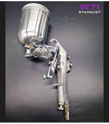 W71 Lackierpistole mit 360° drehbarem Becher