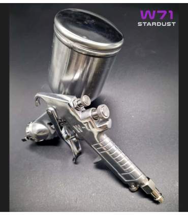 W71 Lackierpistole mit 360° drehbarem Becher