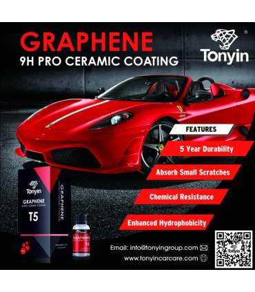 Protecton nano céramique Tonyin GRAPHENE 9H Pro T5