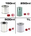 Metallzylinderdosen für Farben 150 ml-250 ml-500 ml-1 l