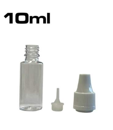 Mini-Plastikflasche 10 ml, 15 ml oder 60 ml