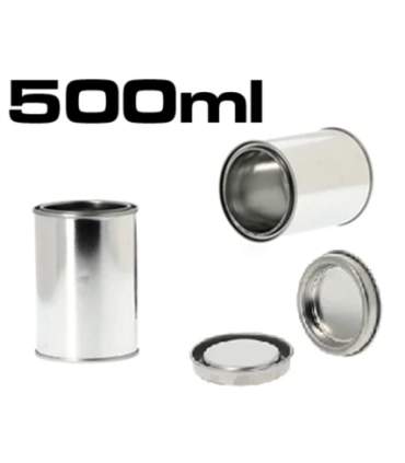 Metallfarbtöpfe mit Deckel von 125ml bis 5L