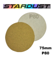 Schleifscheiben mit Klettverschluss 75 mm – Körnung P80 bis P500 – 10er- oder 50er-Packung
