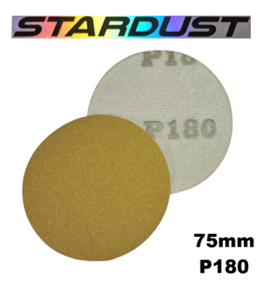 Schleifscheiben mit Klettverschluss 75 mm – Körnung P80 bis P500 – 10er- oder 50er-Packung