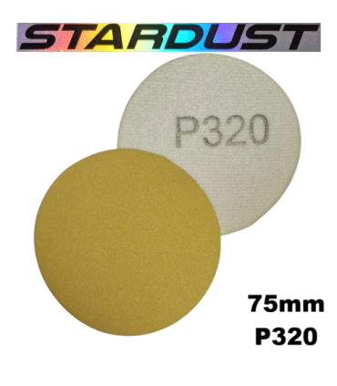 Schleifscheiben mit Klettverschluss 75 mm – Körnung P80 bis P500 – 10er- oder 50er-Packung