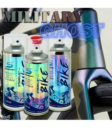 Fahrrad-Lackierset im MILITARY GHOST-Look – 16 Farbkombinationen