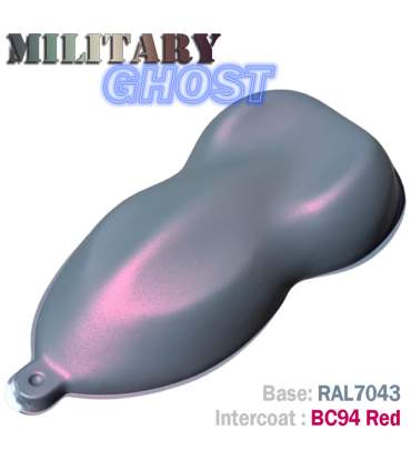 Fahrrad-Lackierset im MILITARY GHOST-Look – 16 Farbkombinationen