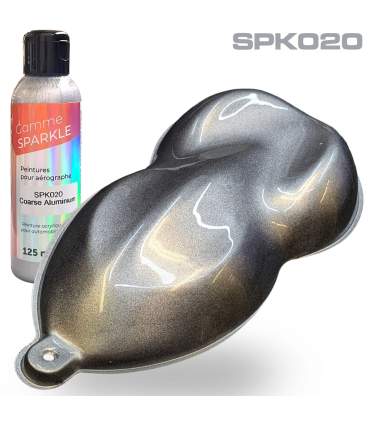 Metall Lack Airbrush 9 Farben 125ml - ultrafeine Lösung