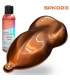 Metall Lack Airbrush 9 Farben 125ml - ultrafeine Lösung