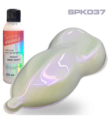 GHOST Interferent Airbrush-Farben - 9 lösemittelbasierte Farben SPARKLE-Reihe