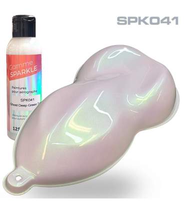 GHOST Interferent Airbrush-Farben - 9 lösemittelbasierte Farben SPARKLE-Reihe