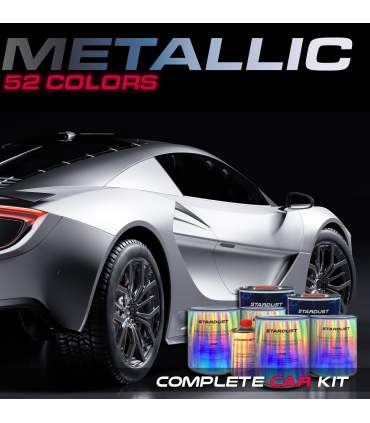 Paket für Tuning - Metallisierte Lacke + GOLD VERGOLDET - GEBRÄUNT - KUPFER - ALUMINIUM