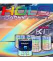 Prismatischer Effekt – Komplettes Set für holografische Autolackierung