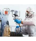 Werkzeuge und Materialien für die Körperbemalung