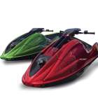 Lackierung des Rumpfes eines Jet Skis