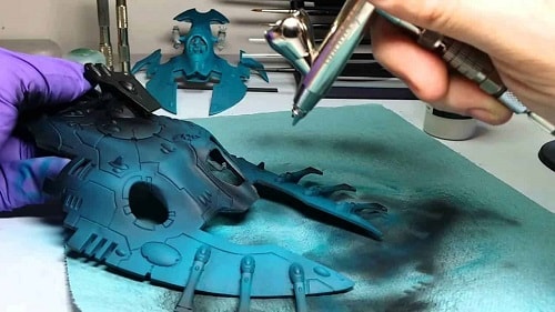 Airbrush : Wie malt man Spielminiaturen ?