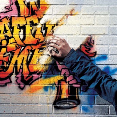 Schutzfarbe: Anti-Graffiti-Farbe, hydrophobe Farbe und Anti-Wellen-Farbe