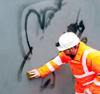 Anti-Graffiti-Lack und Klarlack